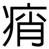痟: Grotesk