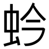 蚙: Grotesk 蚙: Grotesk