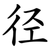 径