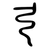 弓: large seal script 弓: large seal script