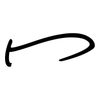 冖: regular script (using a pen)
