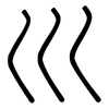 巛: regular script (using a pen)