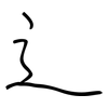 辶: regular script (using a pen) 辶: regular script (using a pen)