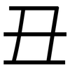丑: sans serif 丑: sans serif
