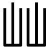 屾: sans serif