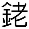 銠: sans serif