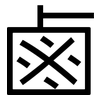 鹵: sans serif