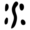 水: oracle bone script 水: oracle bone script