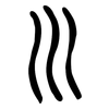 川: small seal script 川: small seal script