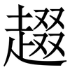 䞵: serif (Songti/Mingti) 䞵: serif (Songti/Mingti)