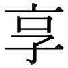 享: serif (Songti/Mingti) 享: serif (Songti/Mingti)