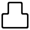 凸: rounded 凸: rounded