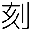 刻: rounded 刻: rounded