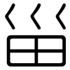 甾: rounded