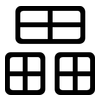 畾: rounded
