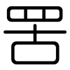 罟: rounded