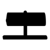 踛: rounded