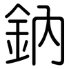 鈉: rounded 鈉: rounded