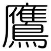 鷹: rounded