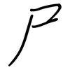 尸: regular script (using a pen)