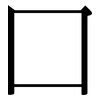 囗: serif (Songti/Mingti)