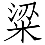 粱: 仿宋體