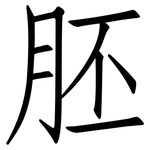 胚: 仿宋體