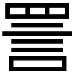 詈: 黑體