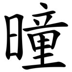曈
