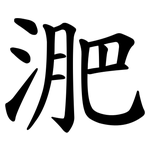淝