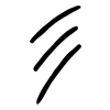 彡: 小篆