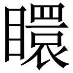 䁵: 宋體（明體）