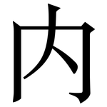 内: 宋體（明體）