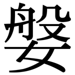 媻: 宋體（明體）