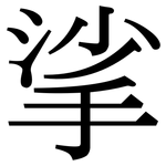 挲: 宋體（明體）