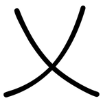 乂: 圓體