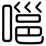 嗈: 圓體