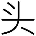 头: 圓體