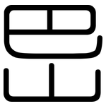岊: 圓體