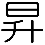 昇: 圓體 昇: 圓體