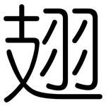 翅: 圓體