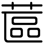 蓲: 圓體