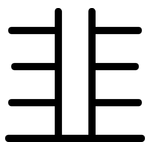 韭: 圓體