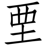 垔: 仿宋体