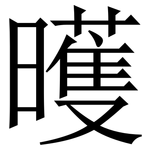 㬦: 宋体（明体）
