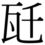瓩: 宋体（明体）