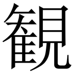 観: 宋体（明体）