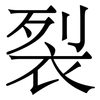 裂