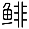 鲱: 圆体