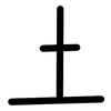 土: large seal script 土: large seal script